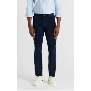 SPOKE Navy Cord Fives The Autumn Original Corduroy Pants in Build B // 34 x36